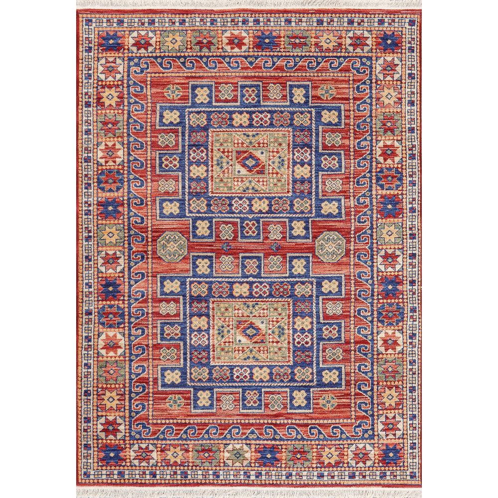 Dynamic Rugs 18604 Wade 9X12 Area Rug - Red/Multi